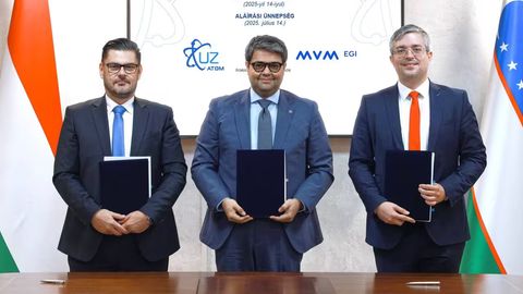 Uzbekistan and Hungary sign cooperation protocol for nuclear power plant project&nbsp;