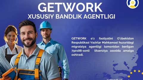 GETWORK &mdash; Yevropada ishlash orzusini amalga oshiradigan ishonchli agentlik