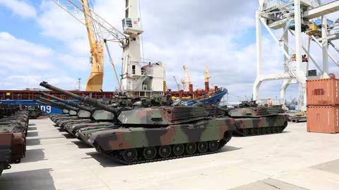 Avstraliya Ukrainaga 49 ta Abrams tanklarini yetkazib berdi