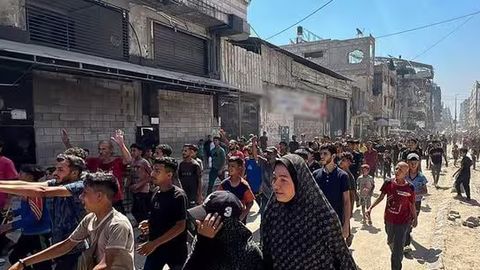 Isroil AQSHdan G&lsquo;azodagi falastinliklarni ko&lsquo;chirishda yordam so&lsquo;ramoqda