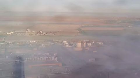 Navoiyni zararli tutun qopladi (video)