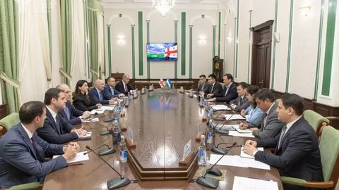 Uzbekistan proposes Georgia to join China&ndash;Kyrgyzstan&ndash;Uzbekistan railway with view to Middle Corridor integration