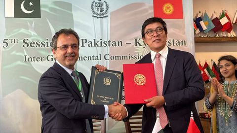 Kyrgyzstan, Pakistan sign agreements to strengthen trade, energy, and investment cooperation&nbsp;