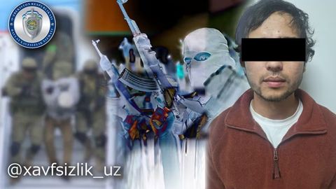 Andijonda xalqaro terroristik tashkilotga pul yuborib turgan erkak qamaldi