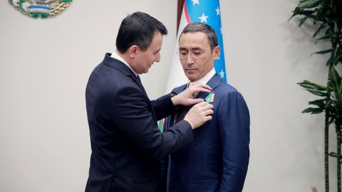 Aydin Rahimbayev “Doʻstlik” ordeni bilan mukofotlandi