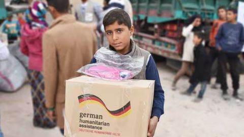 Germaniya G&lsquo;azo aholisiga yordam sifatida qo&lsquo;shimcha 5 mln yevro ajratadi