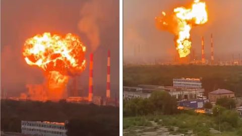 Ukraina Rossiyaning Samara va Ryazan viloyatlaridagi neftni qayta ishlash zavodlariga zarba berdi