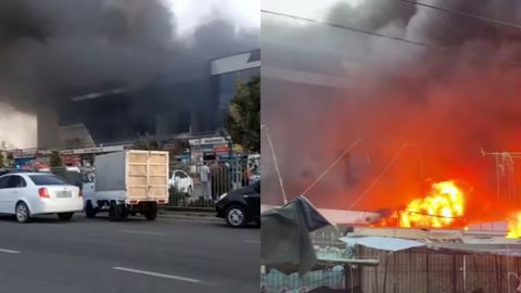Surxondaryodagi 3 qavatli savdo markazida yong&lsquo;in yuz berdi (video)&nbsp;