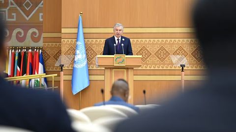 Uzbekistan&rsquo;s president puts forward key initiatives to address challenges facing landlocked countries&nbsp;