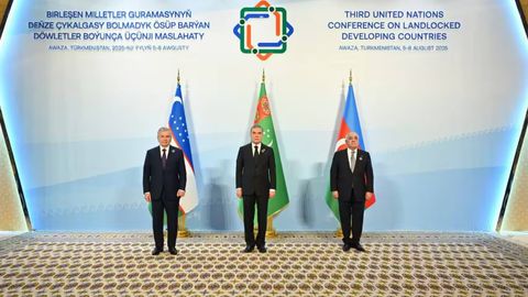 Uzbekistan, Turkmenistan, Azerbaijan hold trilateral talks to boost regional connectivity and trade&nbsp;