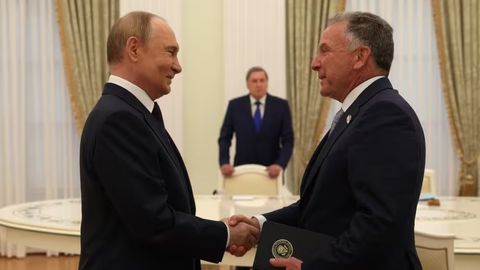 Владимир Путин принял в Кремле&nbsp;спецпосланника США Стивена Уиткоффа