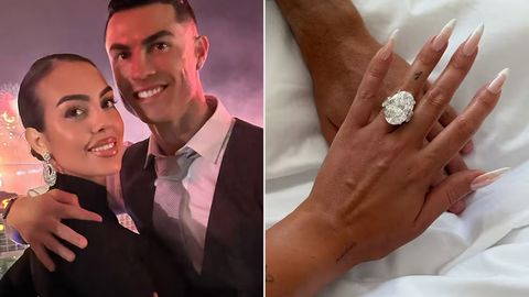 Krishtianu Ronaldu farzandlarining onasi Jorjina Rodrigesga turmush qurish taklifini berdi (foto)