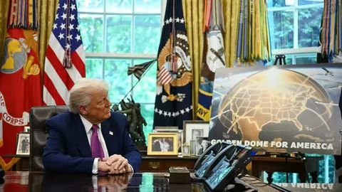 Kosmosdan quruqlikkacha: AQSHning &ldquo;Oltin gumbaz&rdquo; raketa qalqoni 4 qatlamdan iborat bo&lsquo;ladi