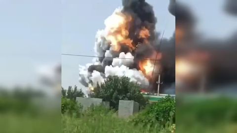 Surxondaryodagi propan zapravkada portlash yuz berdi (video)