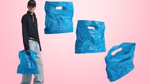 Balenciaga g&lsquo;ijimlangan paket ko&lsquo;rinishidagi 995 dollarlik yangi sumkani taqdim etdi (foto)