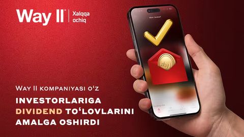 Way II компанияси ўз инвесторларига дивиденд тўловларини амалга оширди