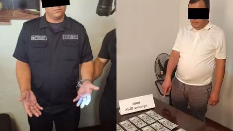 В Кашкадарье задержан начальник отдела чрезвычайных происшествий, потребовавший у работников 6000 долларов&nbsp;