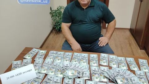 Замхокима Фаришского района задержан с взяткой в размере 20 тысяч долларов&nbsp;