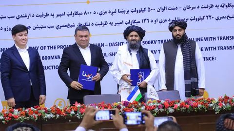 Afg&lsquo;oniston va O&lsquo;zbekiston 243 mln dollarlik energetika shartnomasini imzoladi&nbsp;