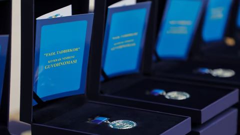 Ўзбекистонда юздан ортиқ тадбиркорлар &ldquo;Фаол тадбиркор&rdquo; кўкрак нишони билан тақдирланди