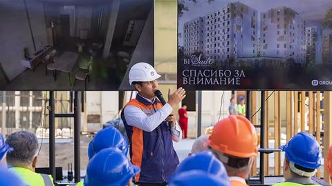 BI Group Ўзбекистонда турар жой биносининг зилзилабардошлигини очиқ синовдан муваффақиятли ўтказди