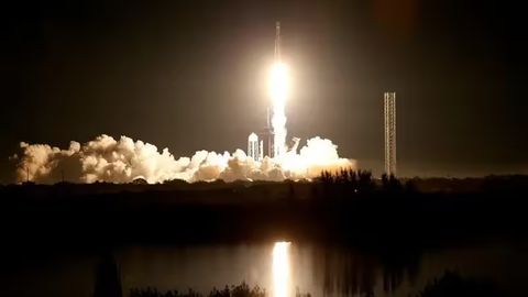 SpaceX AQSHning maxfiy kosmik dronini fazoga uchirdi
