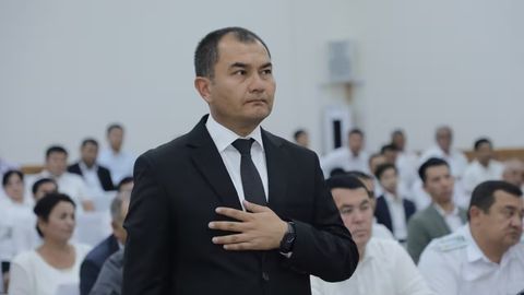 Paxtakor tumani hokimi Sharof Rashidov tumaniga hokim bo&lsquo;ldi
