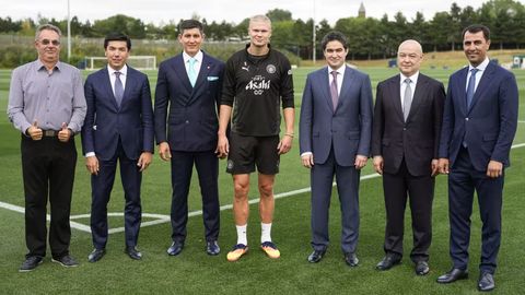 O&lsquo;zbekiston MOQ rahbarlari &ldquo;Manchester Siti&rdquo; klubi mehmoni bo&lsquo;lishdi