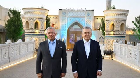 Король Иордании посетил&nbsp;историко-этнографический парк &laquo;Вечный город&raquo; (фото)