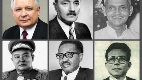 Kachinski, Shastri, Berut – SSSR va Rossiyaga kelib, shubhali tarzda vafot etgan xorijiy davlatlar rahbarlari