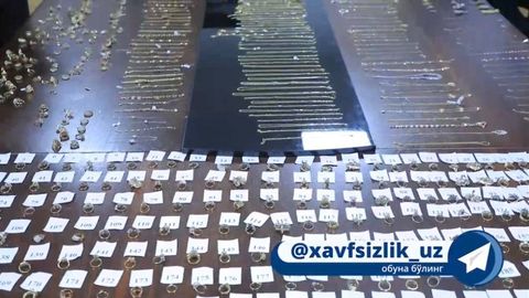 В Узбекистан пытались незаконно ввезти ювелирные изделия на 5,7 млрд сумов