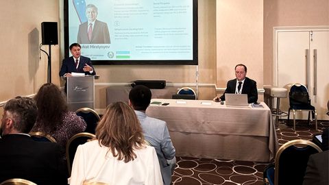 “Ўзбекинвест” Монте-Карлодаги глобал суғурта форумида Ўзбекистондаги иқтисодий ислоҳотларни тақдим этди