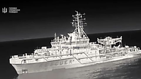 Украина Россиянинг 60 млн долларлик кемасига зарба берди (видео)