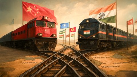 India vs. China on the Trans-Afghan Rails: Why New Delhi Will Lean West via Kazakhstan–Turkmenistan