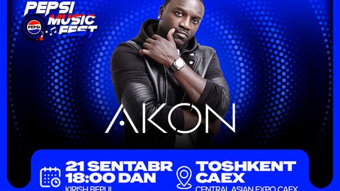 Аkon, Big Baby Tape, Ирина Кайратовна ва ўн минглаб томошабинлар — Pepsi Music Fest янада баландроқ, янада ёрқинроқ!