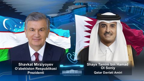 Uzbekistan’s President Mirziyoyev condemns Israeli missile strikes on Qatar in call with Emir