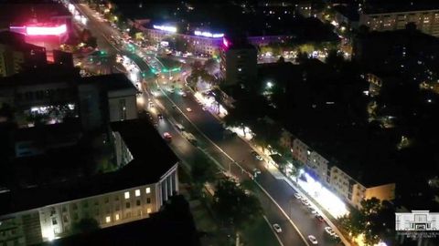 Улицу Шота Руставели в Ташкенте открыли для движения автомобилей