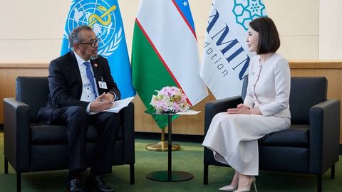 Ziroat Mirziyoyeva Nyu Yorkda JSST bosh direktori bilan uchrashuv o‘tkazdi