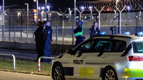 Daniyada noma’lum dronlar aeroport havo hududini buzib kirdi