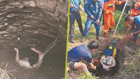 Хитойда аёл илон ва чивинга тўла қудуқда 54 соат жон сақлади