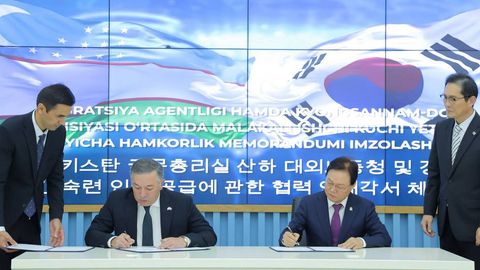 Uzbekistan, South Korea sign skilled worker visa agreement