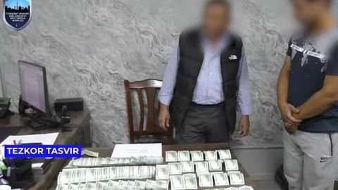 Toshkentda tezkor xodimga 10 ming dollar pora bermoqchi boʻlgan shaxsga nisbatan jinoyat ishi ochildi