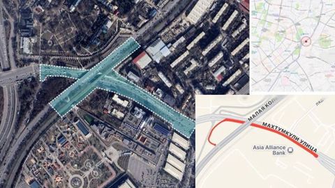 Toshkentdagi Maxtumquli ko‘chasining bir qismi 1-noyabrgacha yopildi
