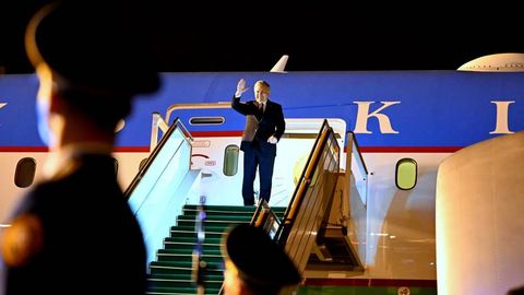 Shavkat Mirziyoyev Gabala shahriga amaliy tashrifini yakunladi