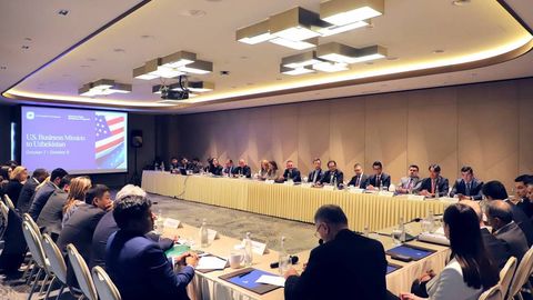Uzbekistan, U.S. businesses discuss new investment and innovation opportunities in Tashkent