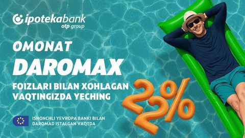 Ипотека Банк OTP Group’дан DaroMax омонати — юқори эркинлик, юқори фойда
