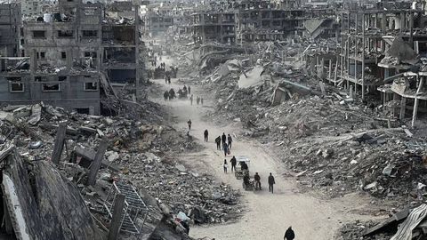 G‘azo sektori Isroil hujumidan 70 mlrd dollarlik zarar ko’rdi