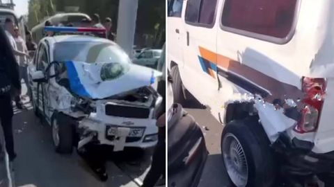 Самарқандда ППХ инспектори хизмат машинасида ЙТҲ содир қилди