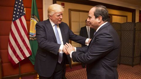Nobel ololmagan Trampni Isroil va Misr mukofotlaydi