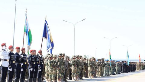 Ўзбекистонда бешта давлат иштирокида йирик ҳарбий машғулотлар бошланди